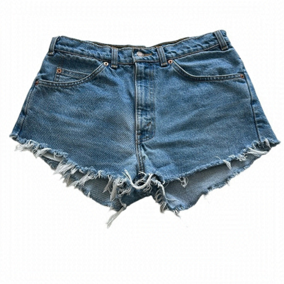 Levi’s Orange Tab Vintage Cut Off Shorts - Size 32 - Picture 1 of 10